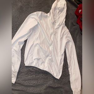 White yoga jacket